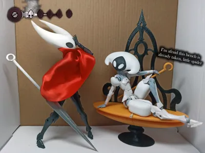 Silksong bench for 1/12 action figures