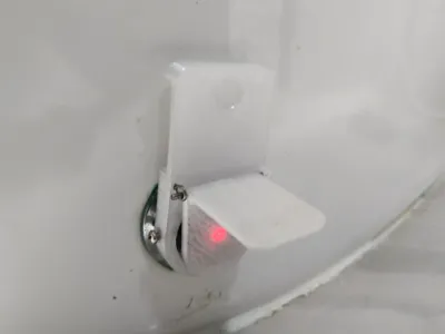Smart toilet foot-kick flush button anti-pet, robot vacuum cleaner anti-accidental touch cover plate