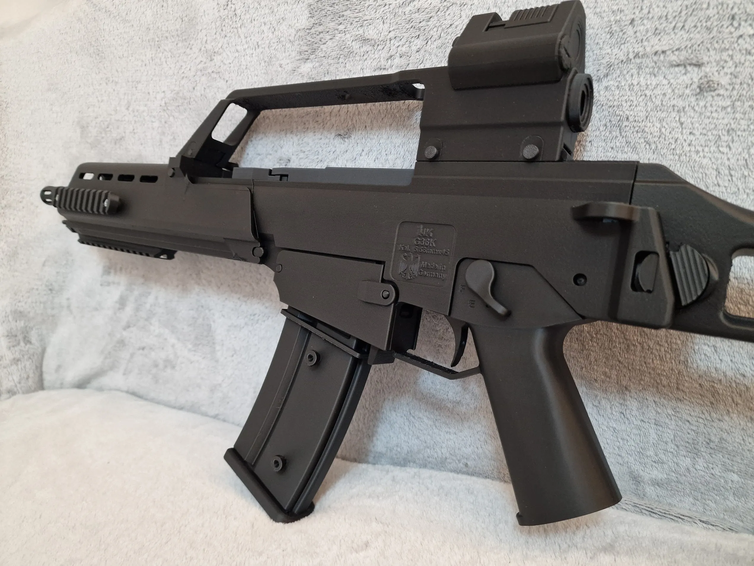 Heckler & Koch G36 battle assault rifle German gun - Free 3D Print ...