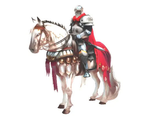 Knight on Horse