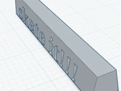 a cool curb for teckdecks 