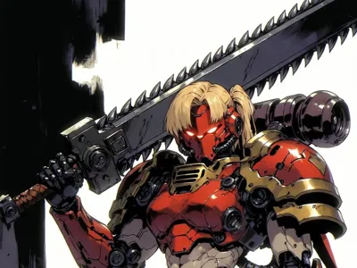 Hammer War 40k Fan Art Model