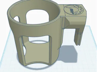 Can am Defender cup holder