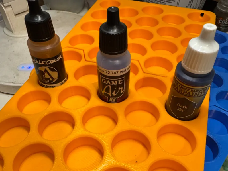 Large Paint Rack 26.5mm dropper bottle tray