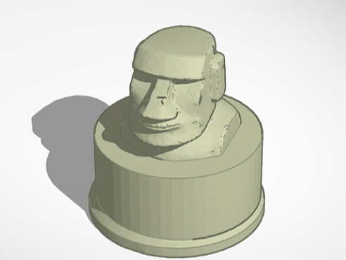 Ender 3 V3 SE Moai button/knob