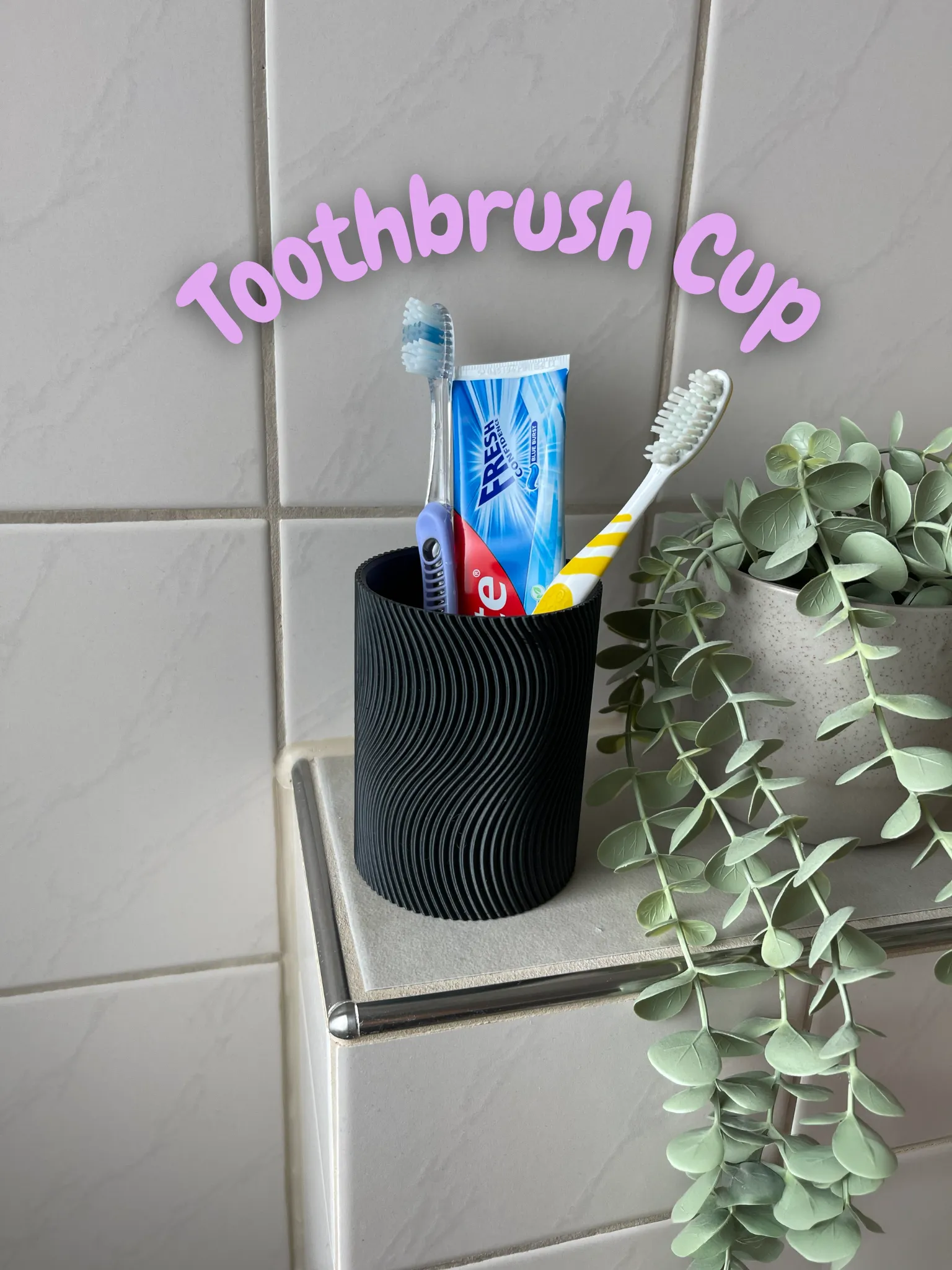 Toothbrush Cup Holder