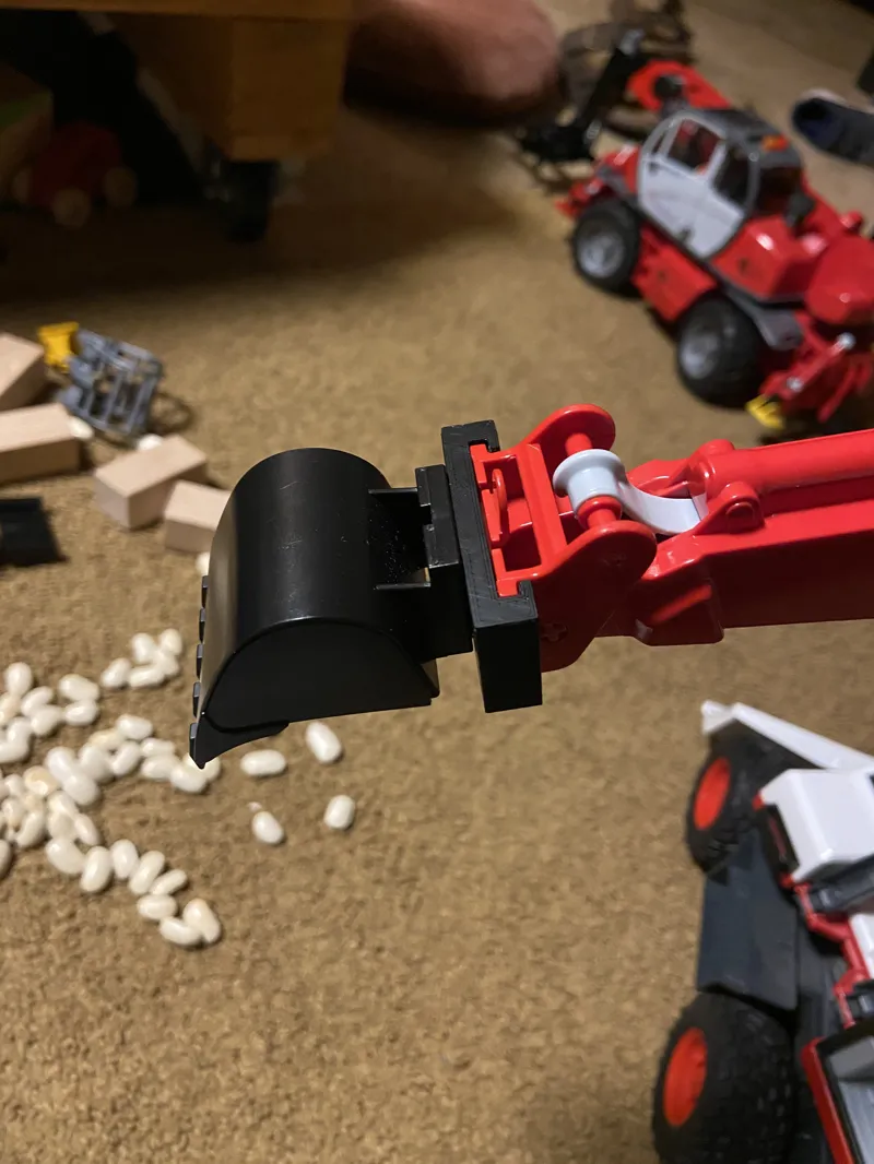 Bruder Bagger Arm Adapter