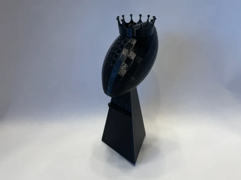 Fantasy football trophy