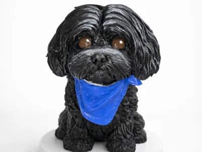 Small Puppy Statue