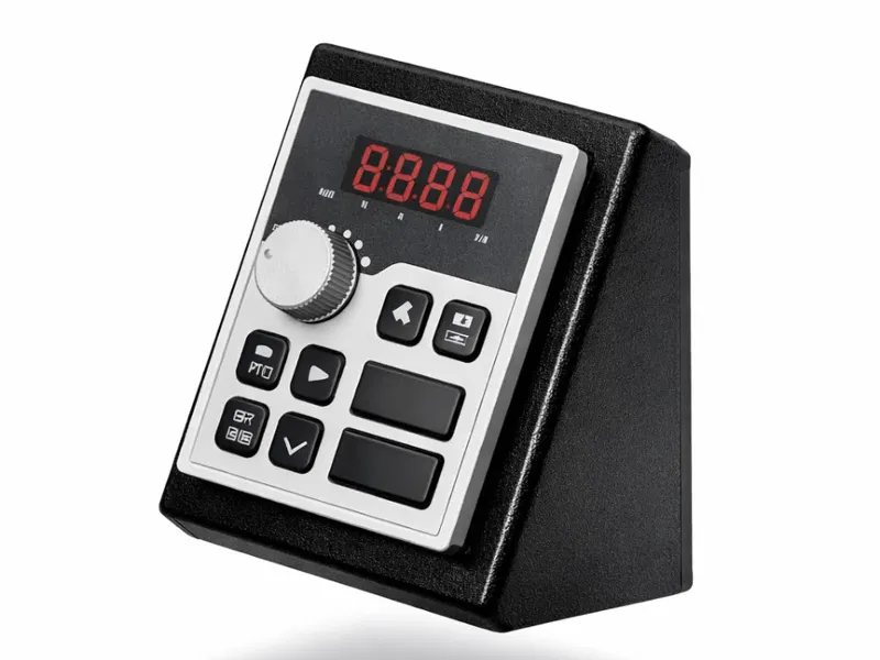 VFD display holder for CNC machine