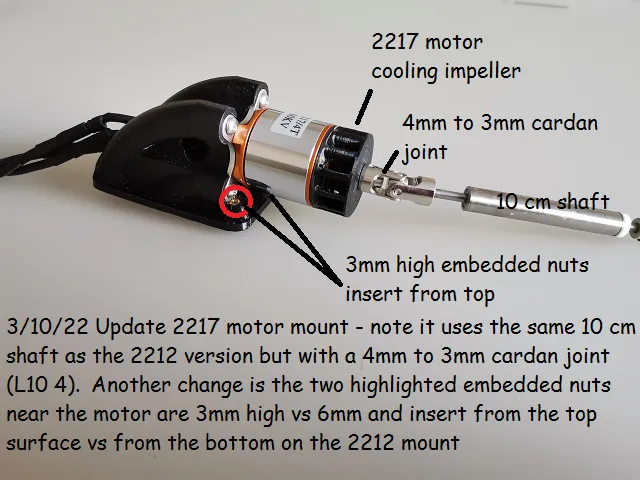 Pump Jet (32mm 2212/2216/2217/2440 Motor) - Free 3D Print Model ...