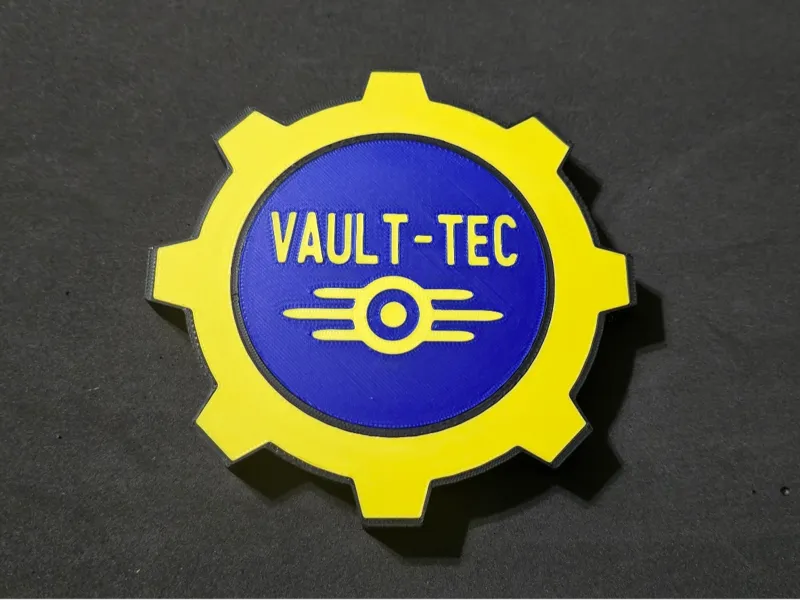 Vault-Tec Gear Logo - NO AMS