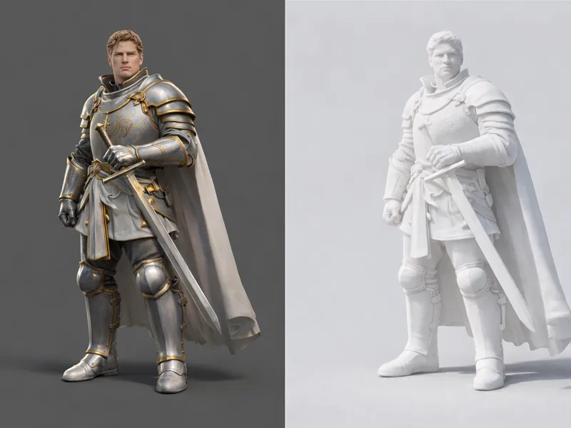 Human Paladin for DnD