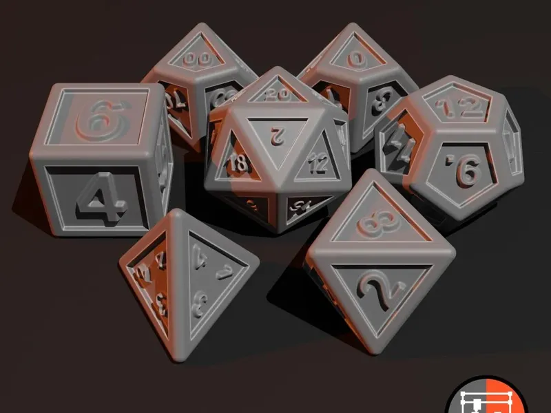 Dice set for DnD