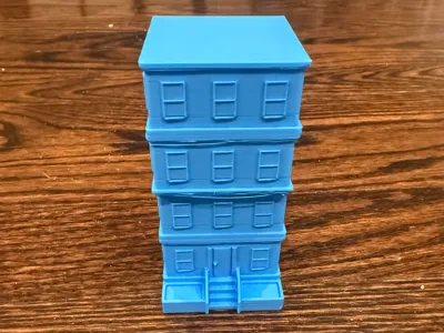 4 floor apartment building