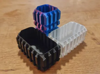 Interlocking and stackable containers
