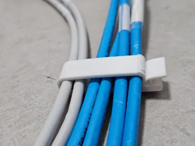 Flexible Snap-on Cable Management Clip