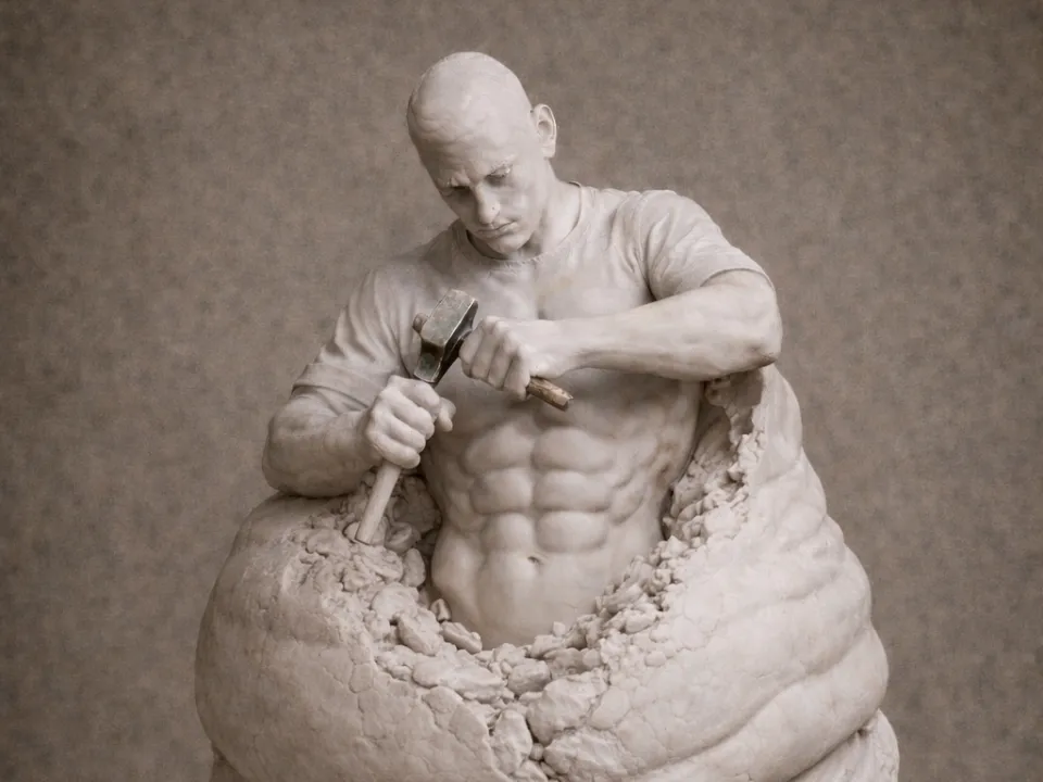 Trophée bodybuilder