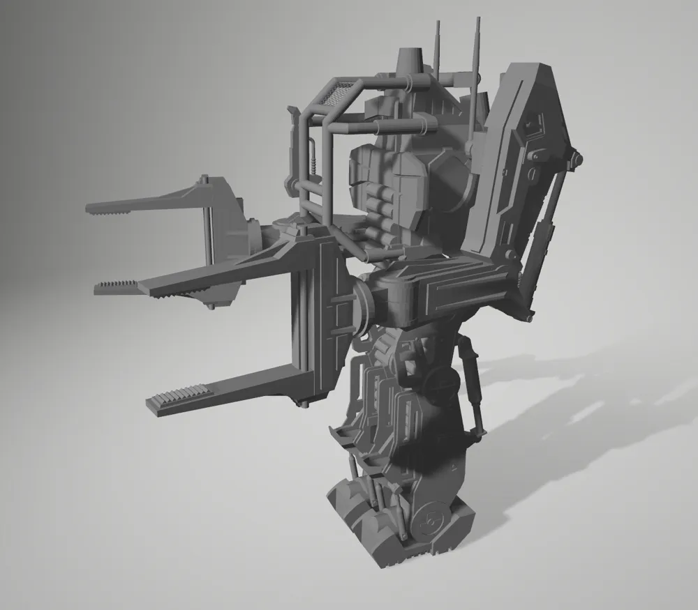 Karlz Aliens Power Loader - Free 3D Print Model - MakerWorld