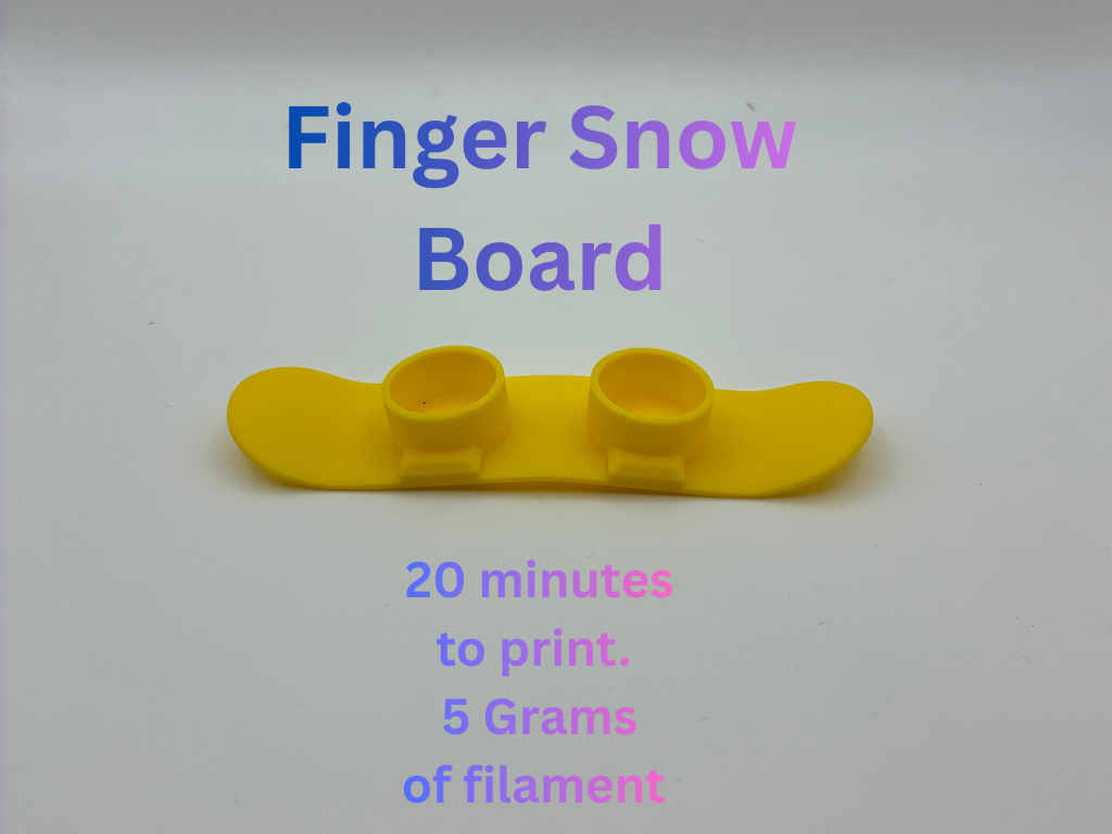 Finger Snow Board 