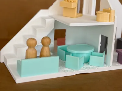 Dollhouse dining furniture