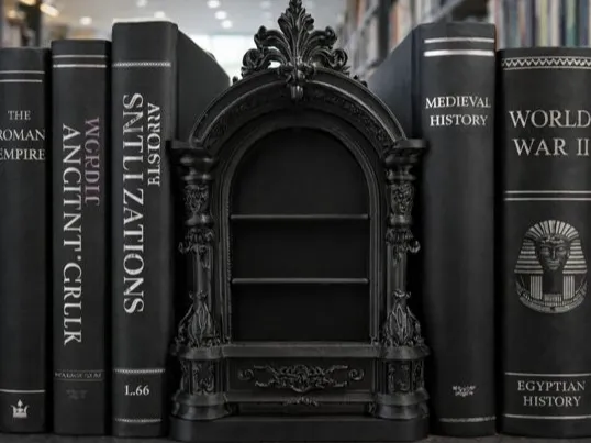 Goth Mini Bookshelf Victorian Bookshelf Decor
