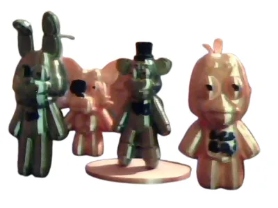 Chibi fnaf figures