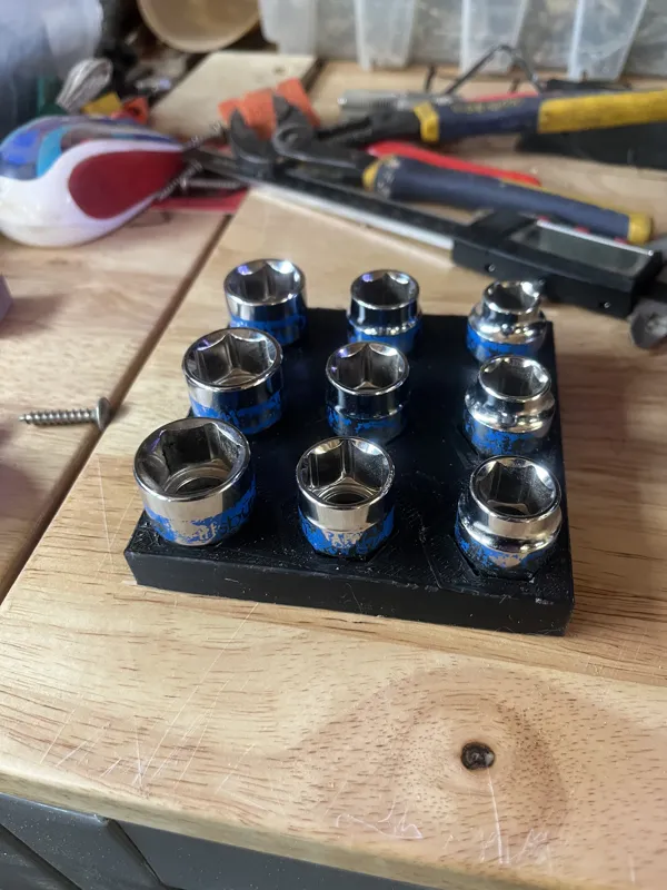 Pass through sockets Holder