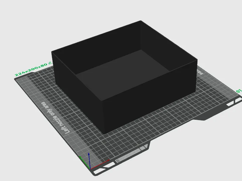 Boite 224x200xH80