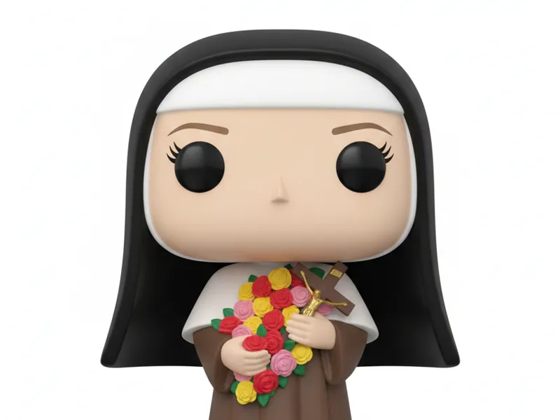Estilo funko Santa Teresinha IA