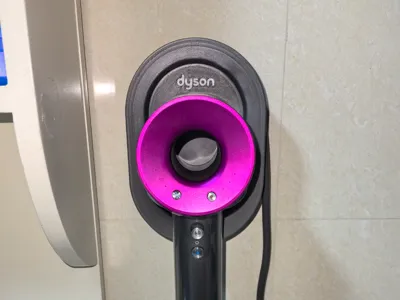 Dyson hairdryer wall mount base