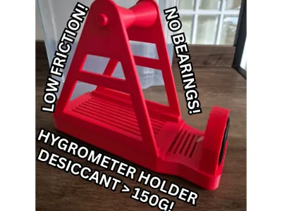 Cereal Box Filament Holder Desiccant Tray 0BEARING