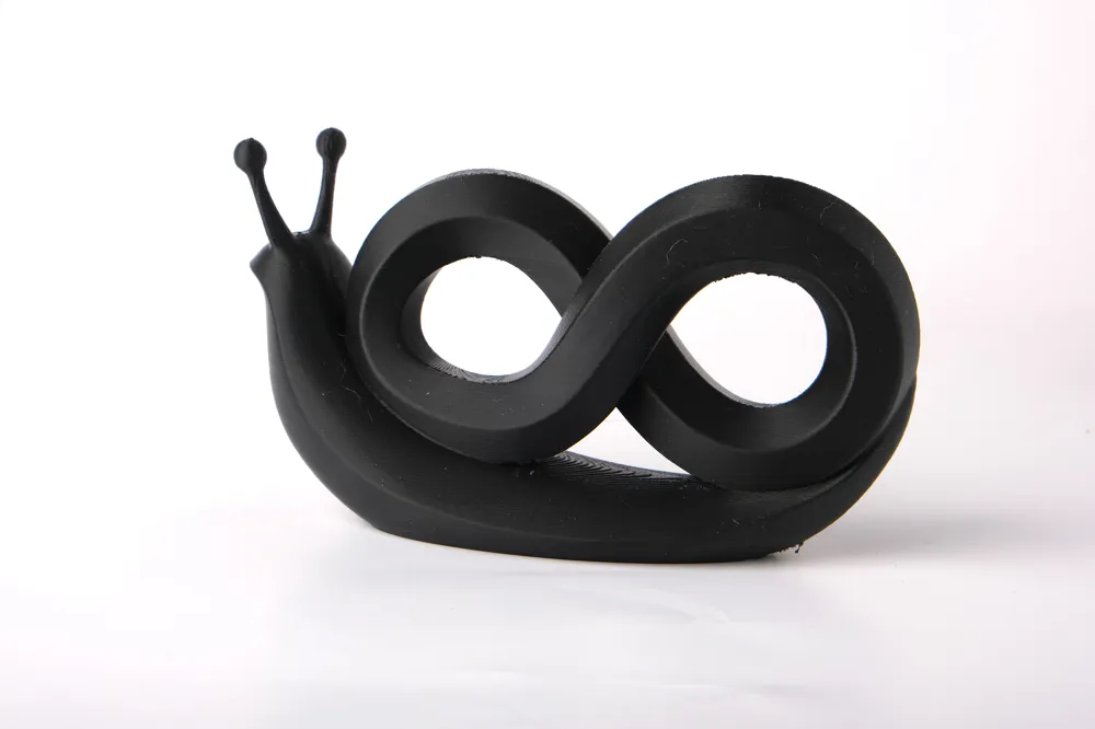 Eternal Loop Snail – Sculptural Whimsical Decor - Free 3D Print Model ...