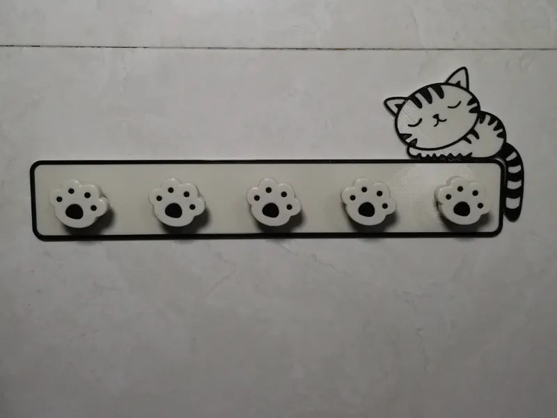 猫爪挂钩/毛巾衣物钥匙挂钩/猫猫挂钩/