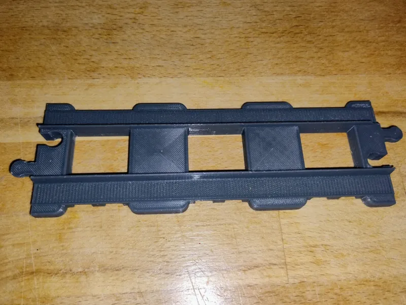 DUPOL STRAIGHT TRAIN TRACK X 1,5 size NO support