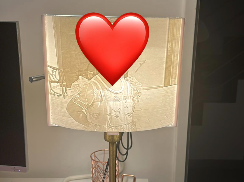 Lampenhalter 4zu3 E14 für Lithophane / Ikea skafet