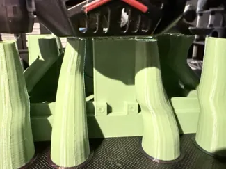 Bitaxe gamma dual stand with 80mm fan slot