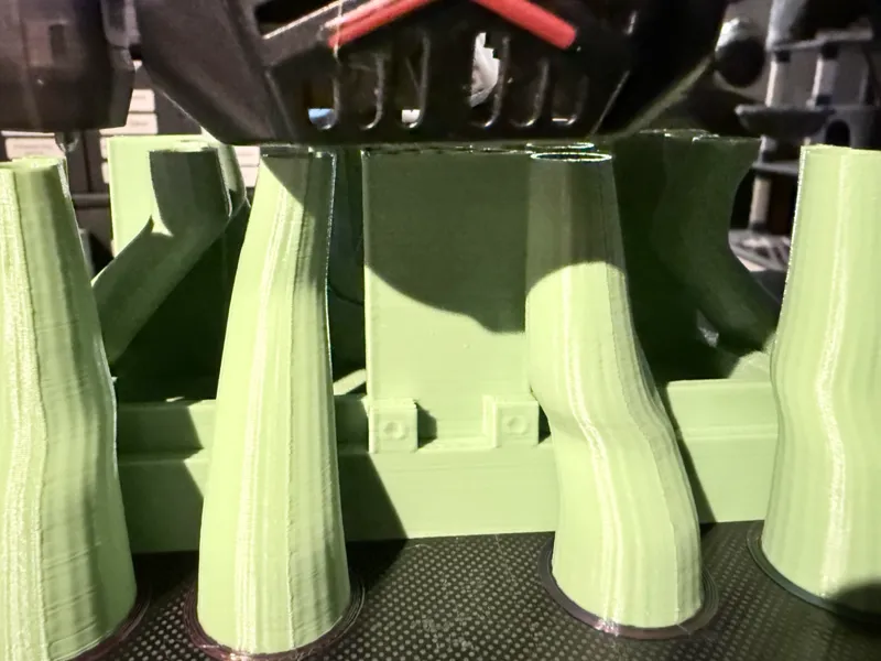 Bitaxe gamma dual stand with 80mm fan slot