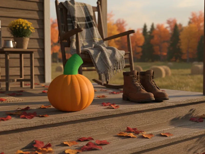 Bold Stem Pumpkin