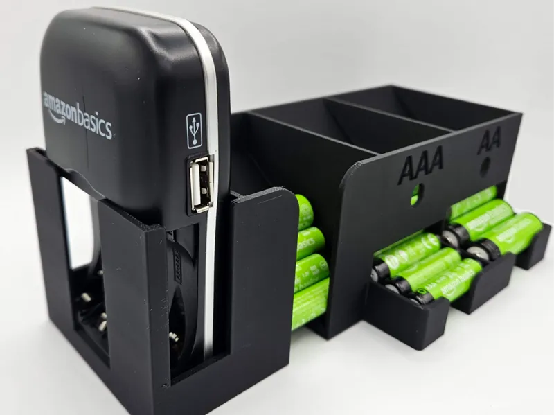 Amazon Basics Battery Organizer