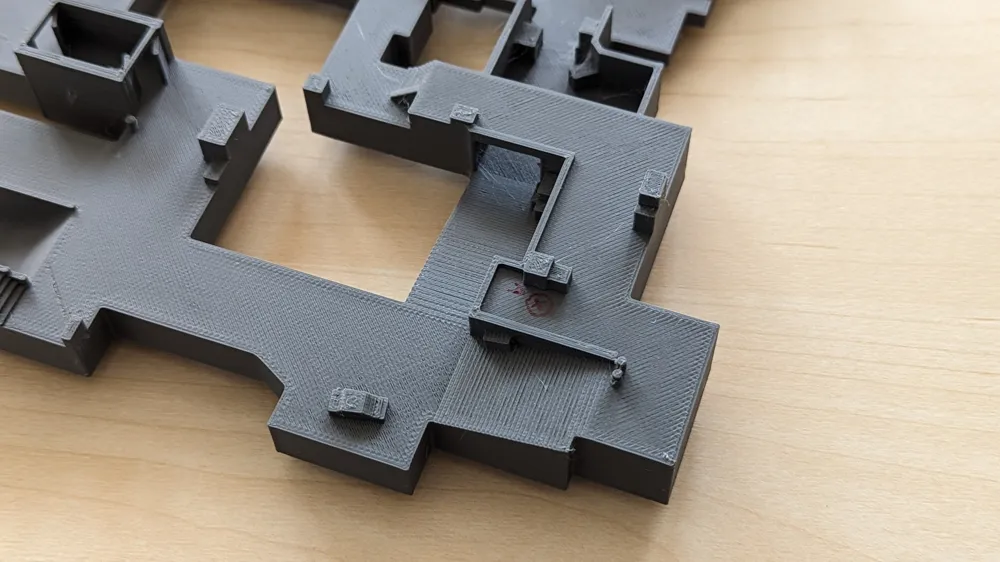 CS:GO/CS2 Dust 2 Wall Art Map (de_dust2) - Free 3D Print Model - MakerWorld