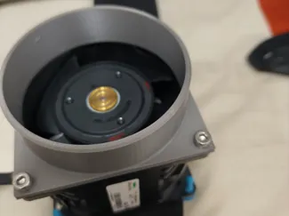 8CM风扇 8056风扇连接8CM烟管