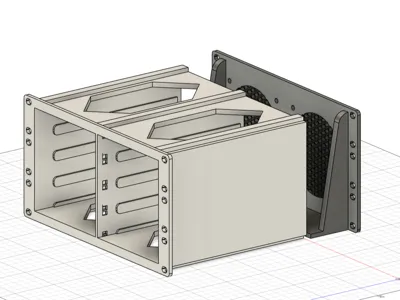 8-bay hard drive back support