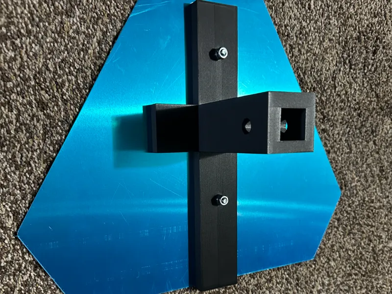 UTV Slow Moving Vehicle Sign Hitch Holder