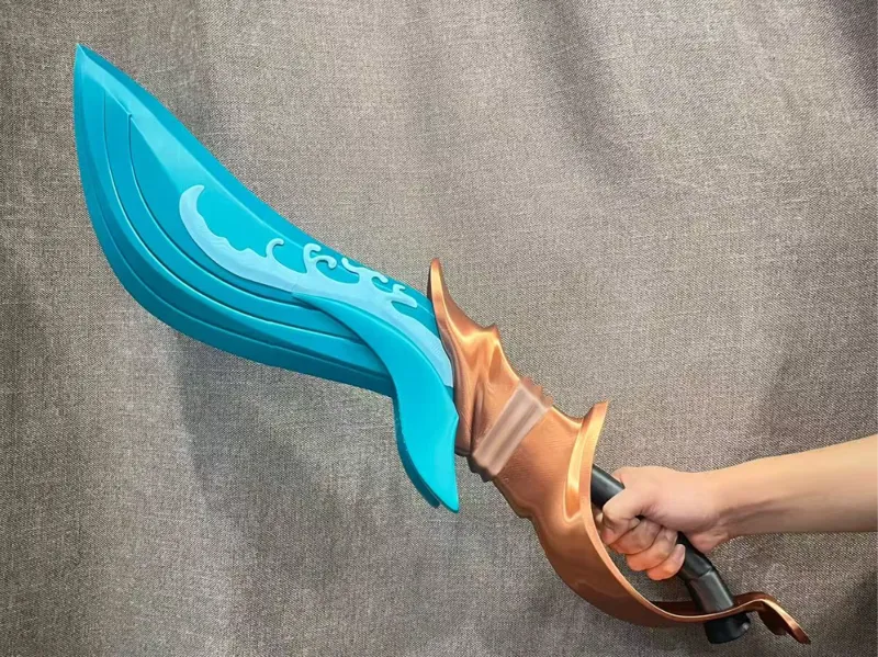 dota2-昆卡-船长武器饰品-深海巨鲸之刃全分色打印