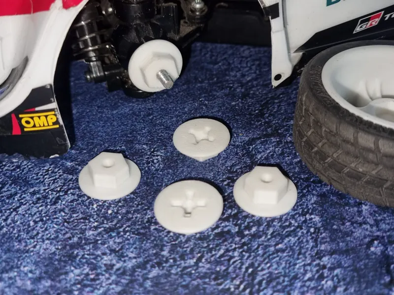 Wheel mounting hex 12 for the model