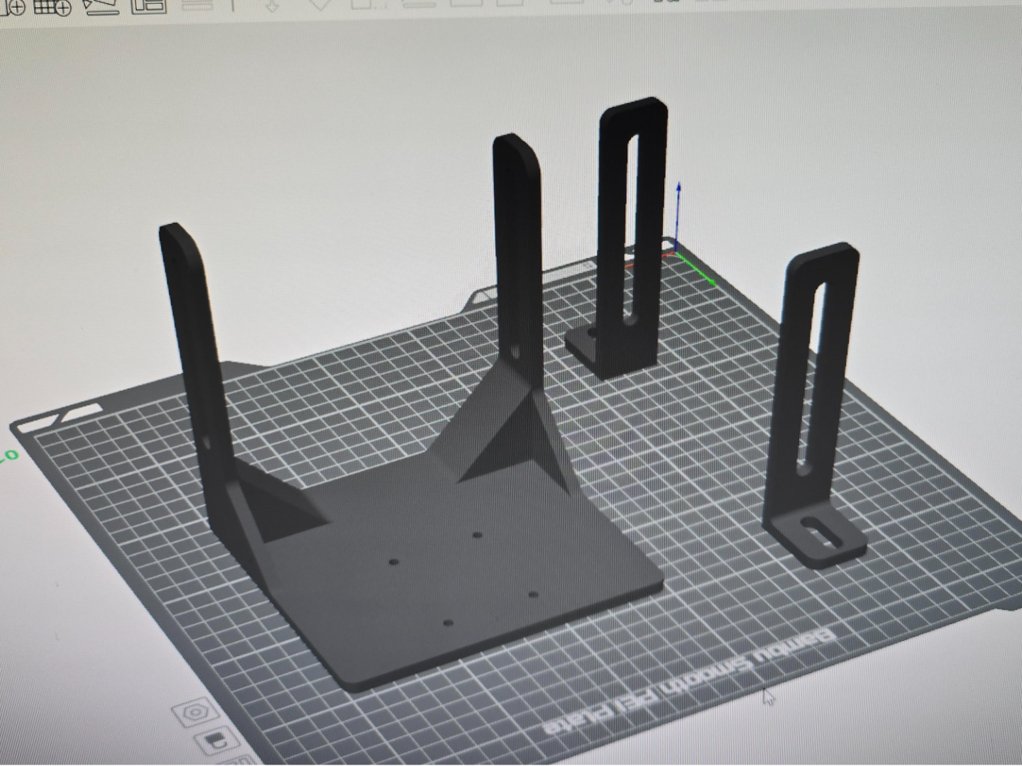 Logitech Z906 Centre Speaker Extrusion Mount - Free 3D Print Model