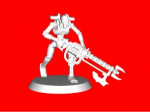 scifi warrior