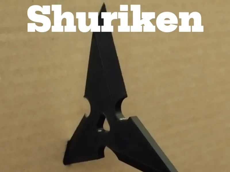 Shuriken 3 pointed