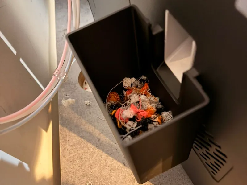 anycubic kobra S1 poop bin